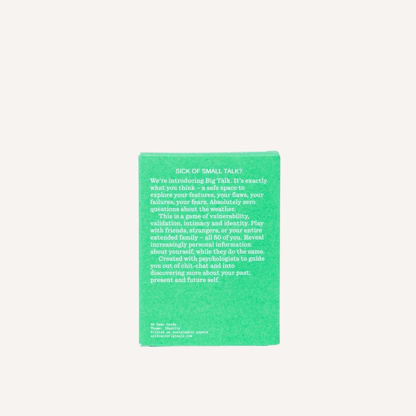 Big Talk Card Game