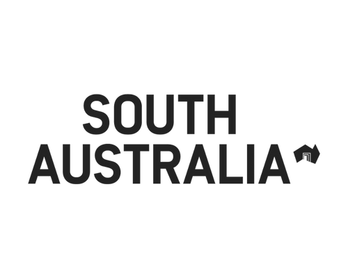 Text 'SOUTH AUSTRALIA' on a green background