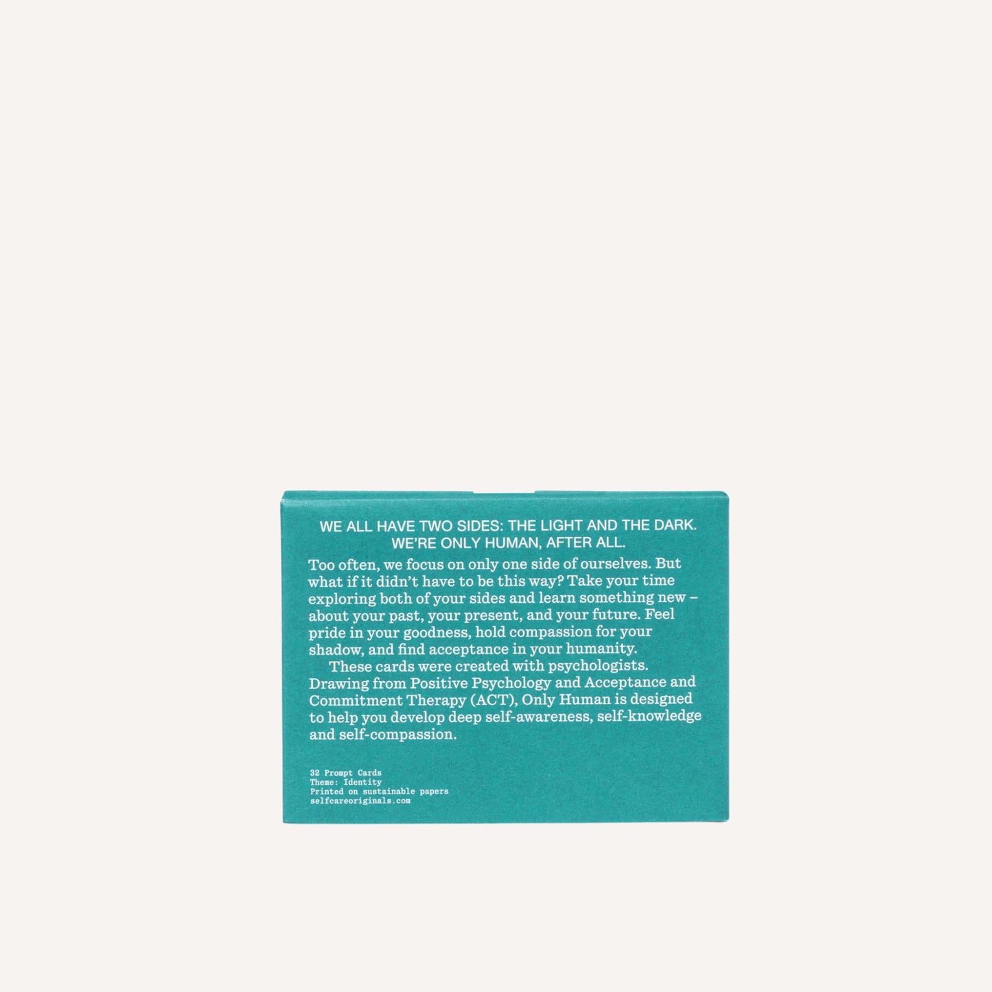 Only Human Prompt Cards