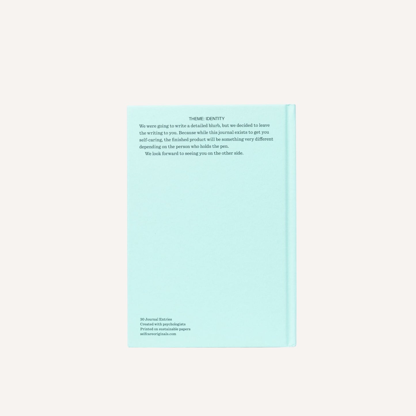 Self Care Journal